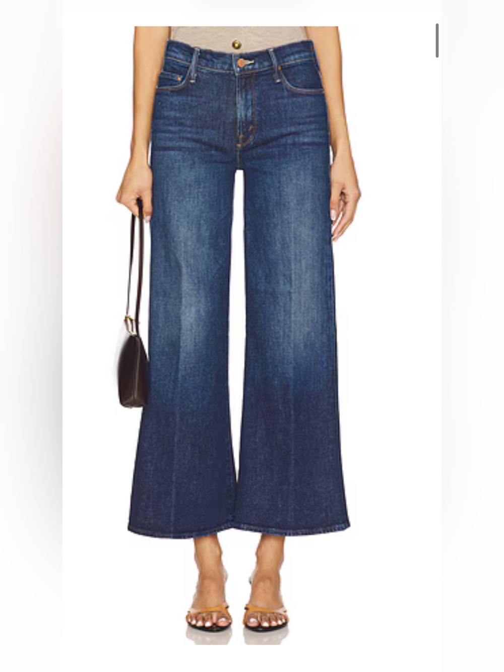 MOTHER The Twister Flood Jeans / Wash -Clothing Optional.. Size 25